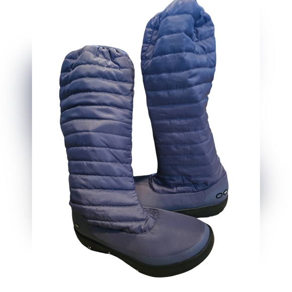 OOFOS Women's Oomg gray Boot  Lightwght - Picture 3 of 7